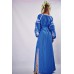 Embroidered Boho Maxi Dress "Fantasy" Electric